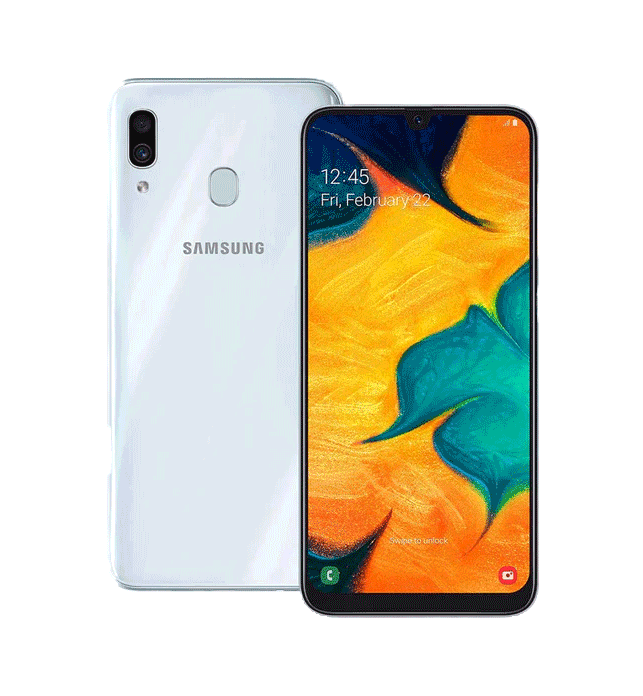 Samsung Galaxy A30 – 4GB RAM | 64GB ROM | 4000mAh Battery